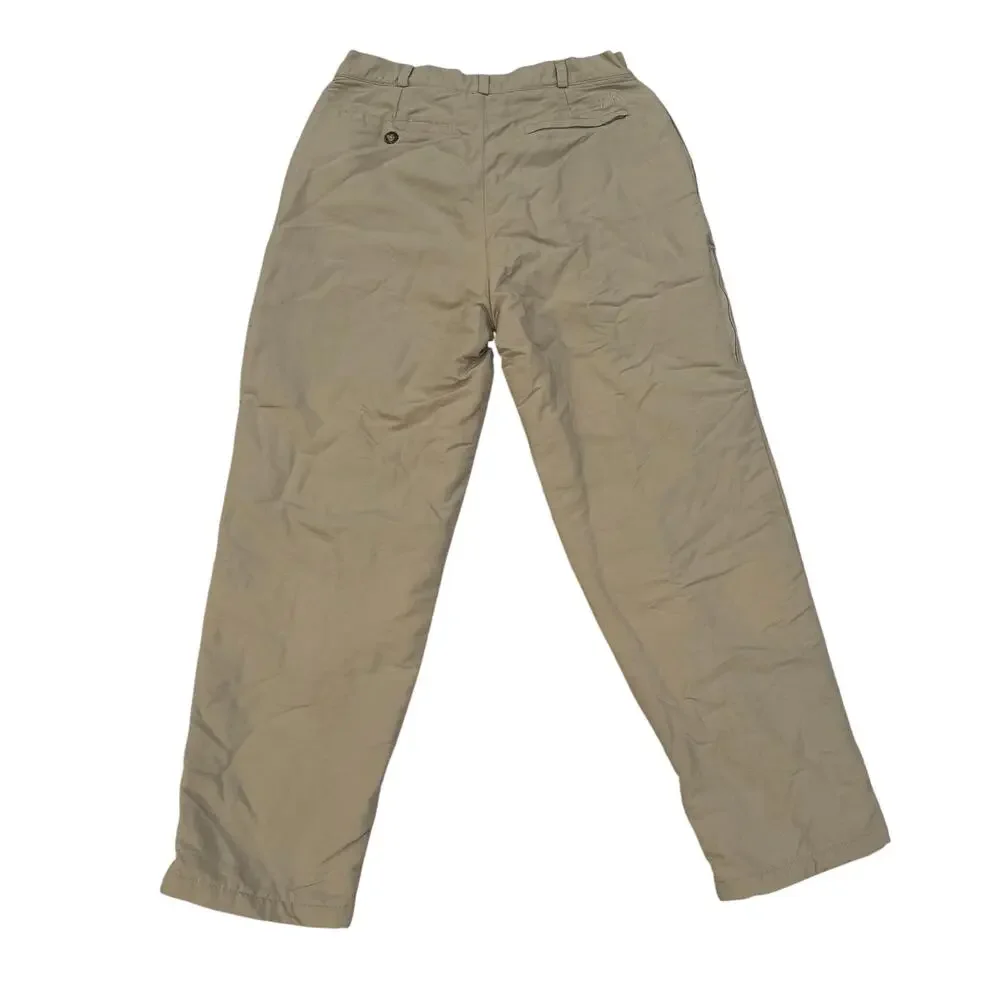 The North Face Fleece Lined Pants Beige Mens 36